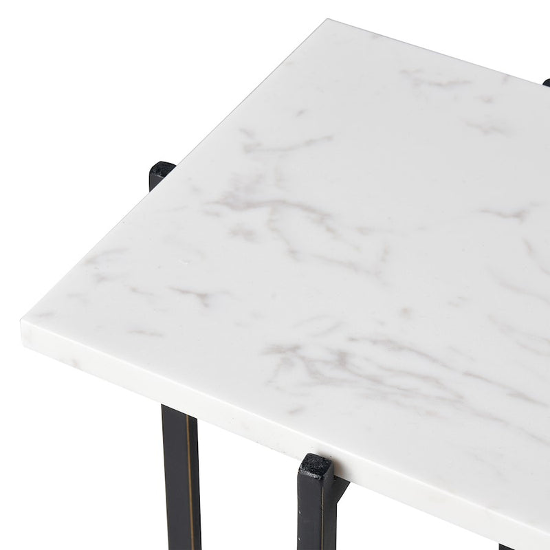 Elk Studio Lanier Accent Table/Square, Black