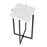 Elk Studio Lanier Accent Table/Square, Black