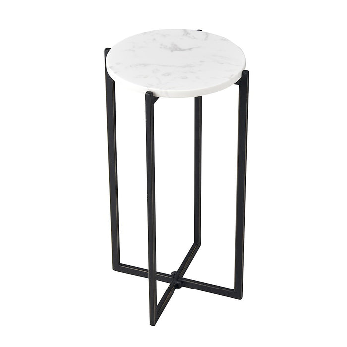 Elk Studio Lanier Accent Table/Round, Black