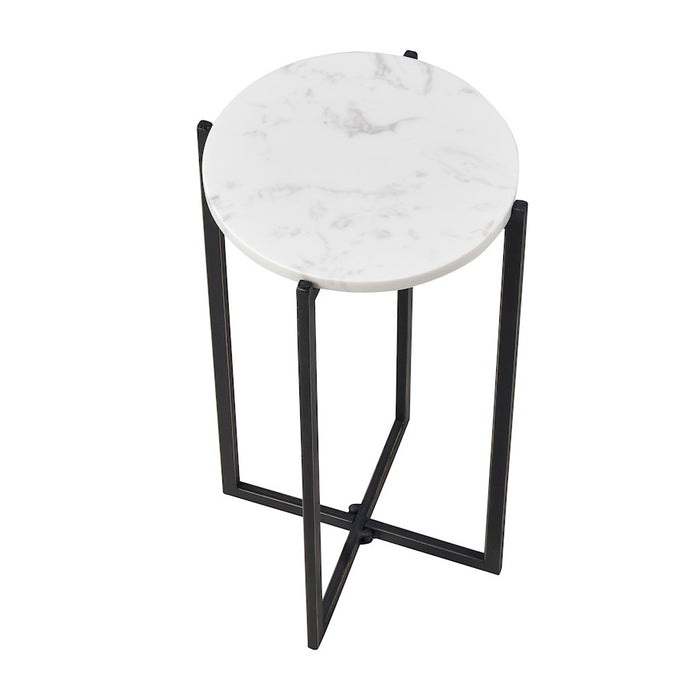 Elk Studio Lanier Accent Table/Round, Black