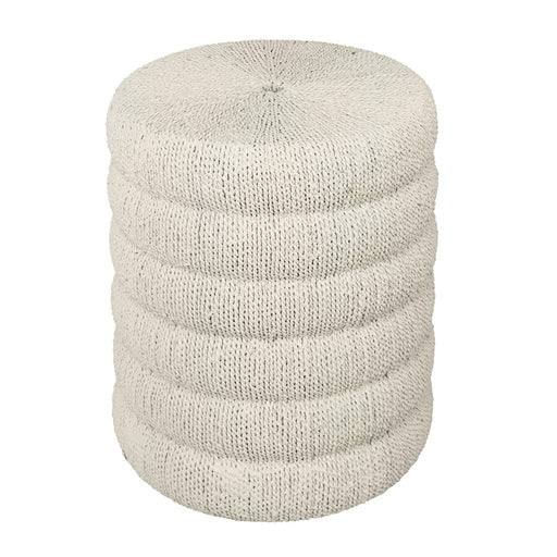 Elk Studio Sawyer Accent Table, Shoji White