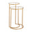 Elk Studio Marino Accent Table, Gold