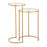 Elk Studio Marino Accent Table, Gold
