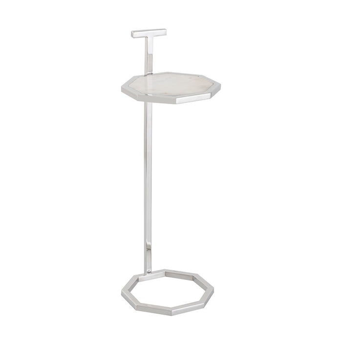 Elk Studio Daro Accent Table, Nickel