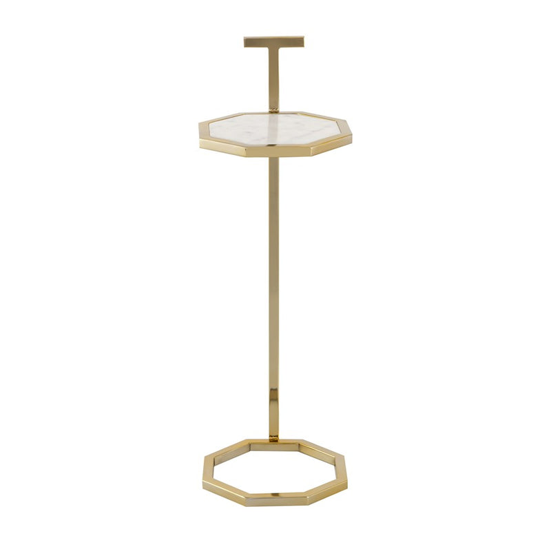 Elk Studio Daro Accent Table, Brass