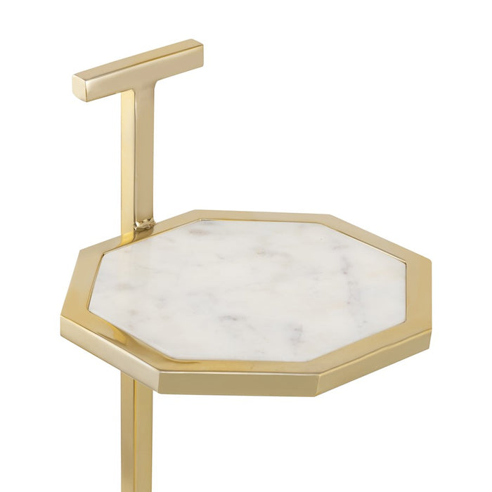 Elk Studio Daro Accent Table, Brass