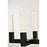 Elegant Lighting Noemi 12 Light 54" LED Pendant, Black/Clear