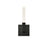 Elegant Lighting Noemi 1 Light 6" LED Wall Sconce, Black/Clear