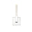 Elegant Lighting Noemi 1 Light 6" LED Wall Sconce, Chrome/Clear