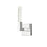 Elegant Lighting Noemi 1 Light 6" LED Wall Sconce, Chrome/Clear