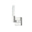 Elegant Lighting Noemi 1 Light 6" LED Wall Sconce, Chrome/Clear