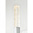 Elegant Lighting Noemi 1 Light 6" LED Wall Sconce, Chrome/Clear