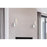 Elegant Lighting Noemi 1 Light 6" LED Wall Sconce, Chrome/Clear
