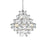 Elegant Lighting Adaline 11 Light 20" Chandelier, Chrome/Clear