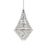 Elegant Lighting Adaline 38 Light 36" Chandelier, Chrome/Clear