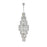Elegant Lighting Adaline 26 Light 24" Chandelier, Chrome/Clear - 1050SR24C