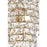 Elegant Lighting Adaline 41 Light 30" Chandelier, Satin Gold/Clear