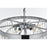 Elegant Lighting Josephine 10 Light 20" Chandelier, Chrome/Clear