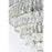 Elegant Lighting Josephine 25 Light 32" Chandelier, Chrome/Clear