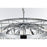 Elegant Lighting Josephine 29 Light 36" Chandelier, Chrome/Clear