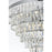 Elegant Lighting Josephine 29 Light 36" Chandelier, Chrome/Clear