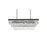 Elegant Lighting Josephine 12 Light 36" Chandelier, Black/Clear