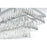 Elegant Lighting Josephine 12 Light 36" Chandelier, Chrome/Clear