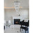 Elegant Lighting Josephine 61 Light 41" Chandelier, Black/Clear