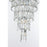 Elegant Lighting Josephine 61 Light 41" Chandelier, Chrome/Clear