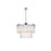 Elegant Lighting Harlow 9 Lt 24" Chandelier, Chrome - 1070G24C