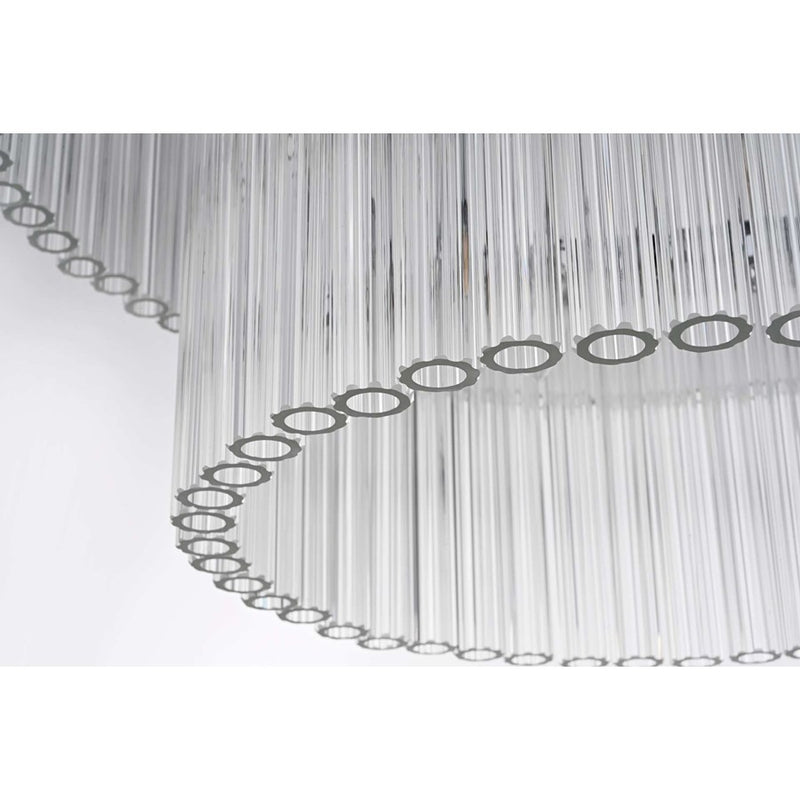 Elegant Lighting Harlow 9 Lt 24" Chandelier, Chrome