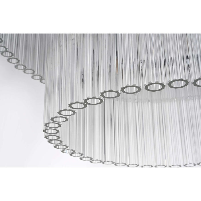 Elegant Lighting Harlow 9 Lt 24" Chandelier, Chrome