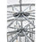 Elegant Lighting Harlow 28 Light 40" Chandelier, Chrome/Clear
