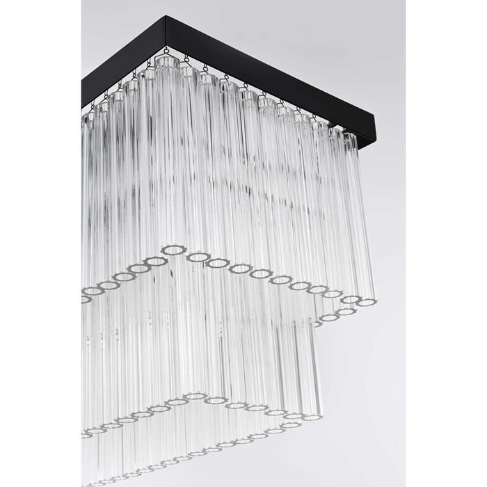 Elegant Lighting Harlow 9 Lt 53" Chandelier, Black