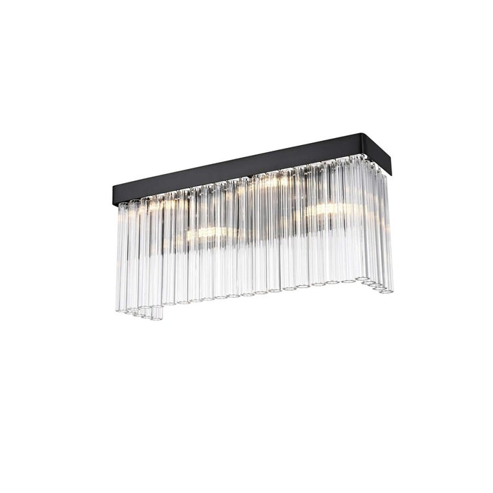 Elegant Lighting Harlow 4 Lt 19" Wall Sconce, Black