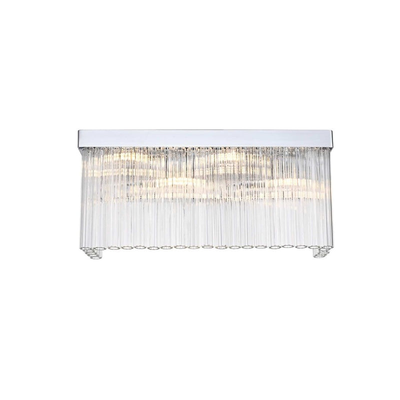 Elegant Lighting Harlow 4 Lt 19" Wall Sconce, Chrome