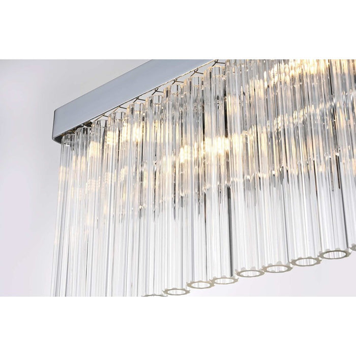 Elegant Lighting Harlow 4 Lt 19" Wall Sconce, Chrome