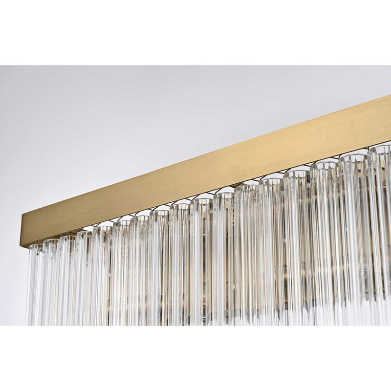 Elegant Lighting Harlow 4 Lt 19" Wall Sconce, Satin Gold