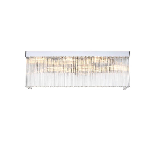 Elegant Lighting Harlow 6 Lt 26" Wall Sconce, Chrome - 1070W26C