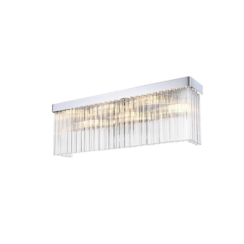 Elegant Lighting Harlow 6 Lt 26" Wall Sconce, Chrome