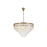 Elegant Lighting Sydney 33 Light 44" Chandelier, Satin Gold