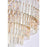 Elegant Lighting Sydney 33 Light 44" Chandelier, Satin Gold