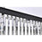 Elegant Lighting Sydney 21 Light 34" Chandelier, Matte Black