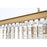 Elegant Lighting Sydney 21 Light 34" Chandelier, Satin Gold