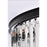 Elegant Lighting Sydney 35 Light 30" Chandelier, Matte Black