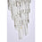 Elegant Lighting Sydney 42 Light 36.5" Chandelier, Nickel