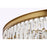 Elegant Lighting Sydney 42 Light 36.5" Chandelier, Satin Gold