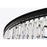 Elegant Lighting Sydney 58 Light 48" Chandelier, Matte Black