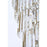 Elegant Lighting Sydney 58 Light 48" Chandelier, Satin Gold