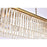 Elegant Lighting Sydney 12 Light 40" Chandelier, Satin Gold